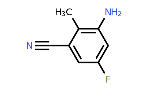 1227269-31-9 | 3-Amino-5-fluoro-2-methylbenzonitrile