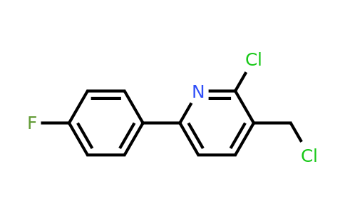 2-Chloro-3-chloromethyl-6-(4-fluorophenyl)pyridine
