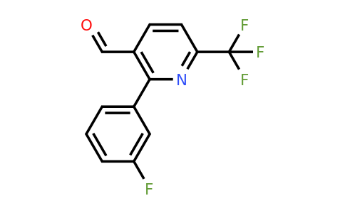 1227563-70-3 | 2-(3-Fluorophenyl)-6-(trifluoromethyl)nicotinaldehyde