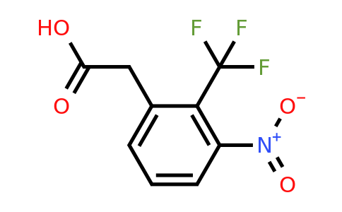 1227572-65-7 | 3-Nitro-2-(trifluoromethyl)phenylacetic acid