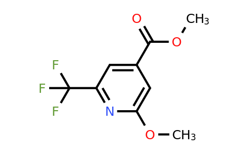 1227594-91-3 | Methyl 2-methoxy-6-(trifluoromethyl)isonicotinate