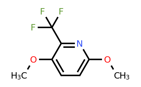 1227602-60-9 | 3,6-Dimethoxy-2-(trifluoromethyl)pyridine
