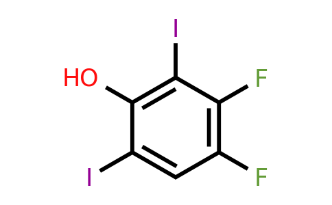 1228093-47-7 | 3,4-Difluoro-2,6-diiodophenol