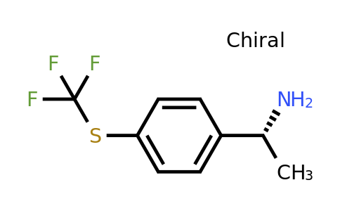 1228569-53-6 | (1R)-1-[4-(trifluoromethylthio)phenyl]ethylamine