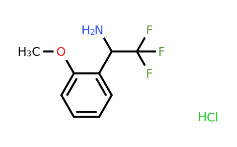 1228880-25-8 | 2,2,2-Trifluoro-1-(2-methoxyphenyl)ethanamine hydrochloride