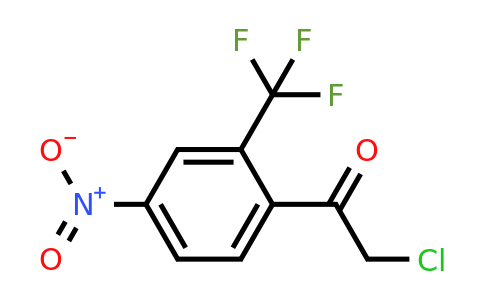 1228898-51-8 | 4'-Nitro-2'-(trifluoromethyl)phenacyl chloride