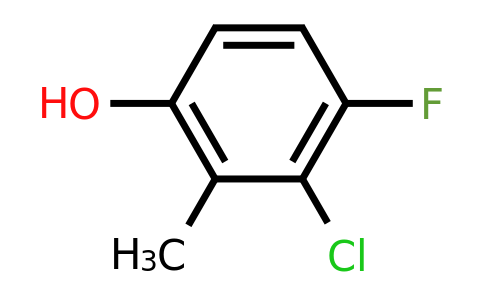 1232774-24-1 | 3-Chloro-4-fluoro-2-methylphenol