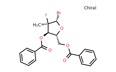 1233335-84-6 | ((2R,3R,4R,5S)-3-(Benzoyloxy)-5-bromo-4-fluoro-4-methyltetrahydrofuran-2-yl)methyl benzoate