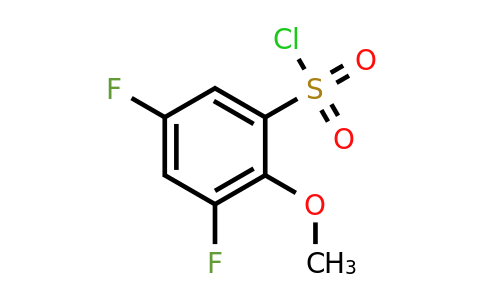 1233509-72-2 | 3,5-Difluoro-2-methoxybenzenesulfonylchloride