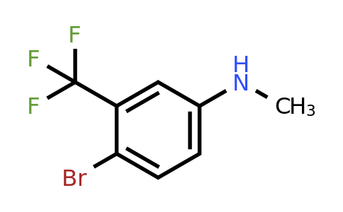 1233518-25-6 | 4-Bromo-N-methyl-3-(trifluoromethyl)aniline