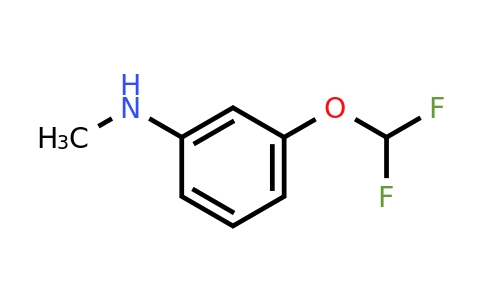 1233521-09-9 | 3-(Difluoromethoxy)-N-methylbenzenamine