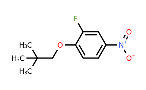 1233952-21-0 | 2-Fluoro-1-(neopentyloxy)-4-nitrobenzene