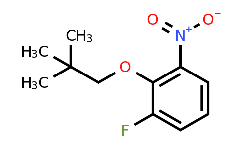 1233952-86-7 | 1-Fluoro-2-(neopentyloxy)-3-nitrobenzene