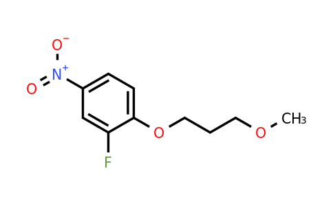 1233953-01-9 | 2-Fluoro-1-(3-methoxypropoxy)-4-nitrobenzene