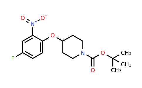 1233955-13-9 | tert-Butyl 4-(4-fluoro-2-nitrophenoxy)piperidine-1-carboxylate