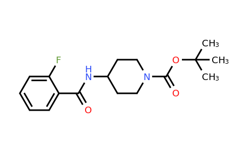 1233955-45-7 | tert-Butyl 4-(2-fluorobenzamido)piperidine-1-carboxylate