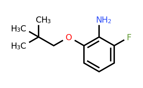 1233955-46-8 | 2-Fluoro-6-(neopentyloxy)aniline