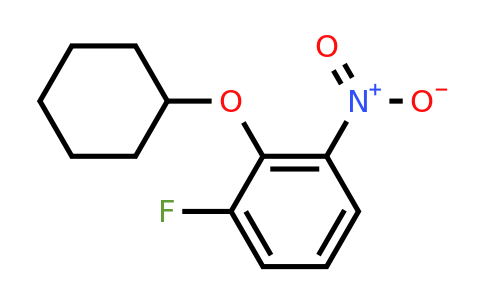 1233955-80-0 | 2-(Cyclohexyloxy)-1-fluoro-3-nitrobenzene