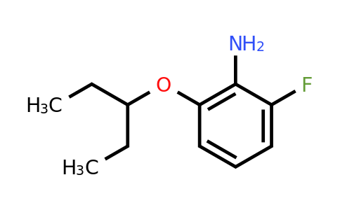 1233955-81-1 | 2-Fluoro-6-(pentan-3-yloxy)aniline