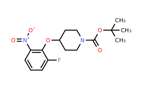 1233958-46-7 | tert-Butyl 4-(2-fluoro-6-nitrophenoxy)piperidine-1-carboxylate