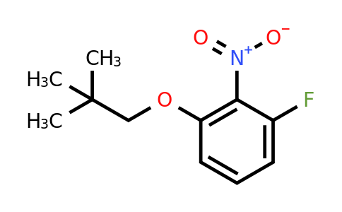 1233958-95-6 | 1-Fluoro-3-(neopentyloxy)-2-nitrobenzene