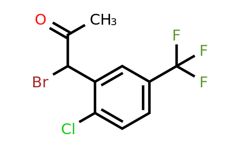 1234330-67-6 | 1-Bromo-1-(2-chloro-5-(trifluoromethyl)phenyl)propan-2-one