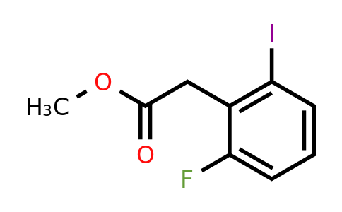 1234562-63-0 | Methyl 2-fluoro-6-iodophenylacetate