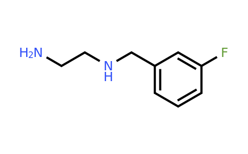 123566-39-2 | N1-(3-Fluorobenzyl)ethane-1,2-diamine