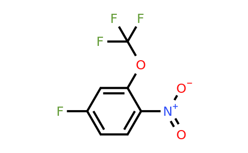 123572-65-6 | 4-Fluoro-1-nitro-2-(trifluoromethoxy)benzene
