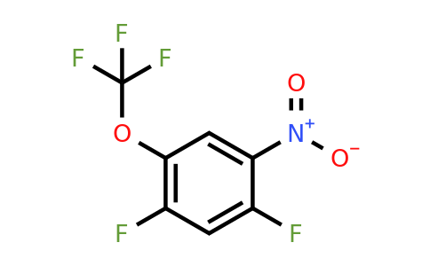 123572-67-8 | 1,5-Difluoro-2-nitro-4-(trifluoromethoxy)benzene