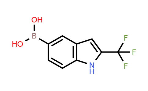 1236071-90-1 | [2-(Trifluoromethyl)-1H-indol-5-yl]boronic acid