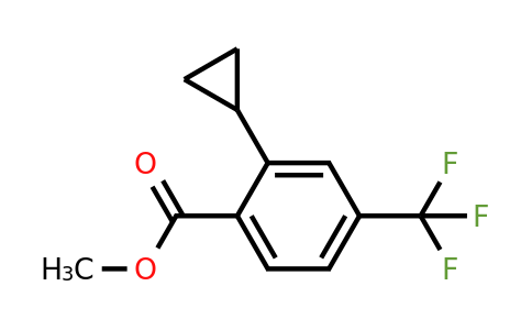 1236303-03-9 | Methyl 2-cyclopropyl-4-(trifluoromethyl)benzoate