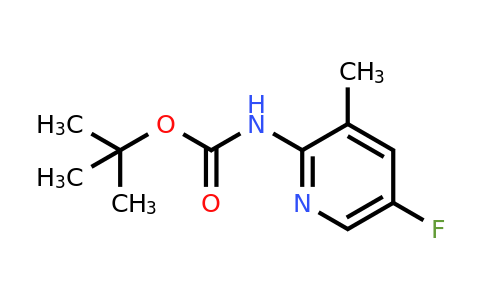 1237069-46-3 | tert-Butyl (5-fluoro-3-methylpyridin-2-yl)carbamate