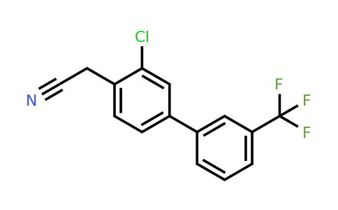 1237073-58-3 | 3-Chloro-3'-(trifluoromethyl)biphenyl-4-acetonitrile
