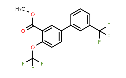 1237078-51-1 | 4-(Trifluoromethoxy)-3'-(trifluoromethyl)biphenyl-3-carboxylic acid methyl ester