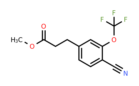 1237097-53-8 | Methyl 3-(4-cyano-3-(trifluoromethoxy)phenyl)propanoate