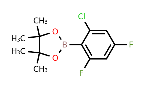 1239492-72-8 | 2-(2-Chloro-4,6-difluorophenyl)-4,4,5,5-tetramethyl-1,3,2-dioxaborolane