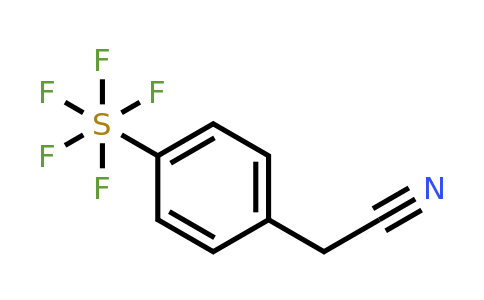 1240257-04-8 | 4-(Pentafluorosulfur)phenylacetonitrile