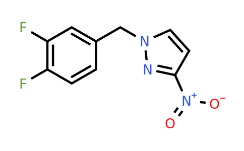 1-[(3,4-difluorophenyl)methyl]-3-nitro-pyrazole