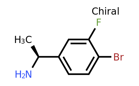 1241678-53-4 | (S)-1-(4-Bromo-3-fluorophenyl)ethanamine