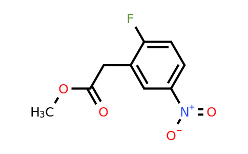 1241920-02-4 | Methyl 2-(2-fluoro-5-nitrophenyl)acetate