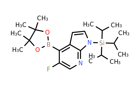 1241950-72-0 | 5-Fluoro-4-(4,4,5,5-tetramethyl-1,3,2-dioxaborolan-2-yl)-1-(triisopropylsilyl)-1H-pyrrolo[2,3-b]pyridine