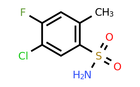 1242339-14-5 | 5-Chloro-4-fluoro-2-methylbenzenesulfonamide