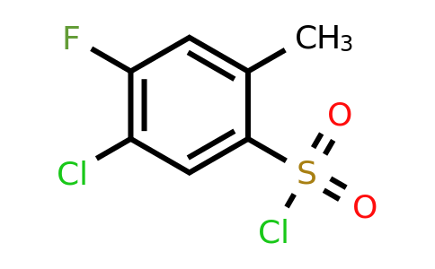 1242339-40-7 | 5-Chloro-4-fluoro-2-methylbenzenesulfonyl chloride