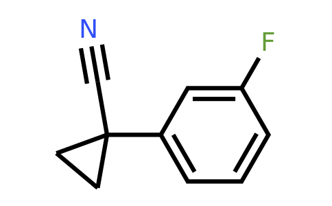 124276-55-7 | 1-(3-Fluorophenyl)cyclopropanecarbonitrile