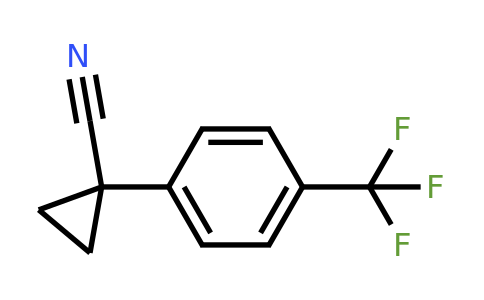 124276-61-5 | 1-(4-(Trifluoromethyl)phenyl)cyclopropanecarbonitrile