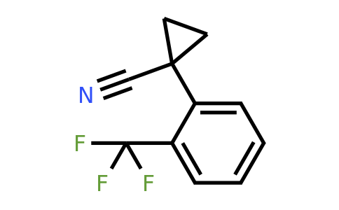 124276-63-7 | 1-(2-(Trifluoromethyl)phenyl)cyclopropanecarbonitrile