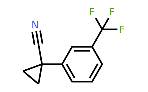124305-68-6 | 1-(3-(Trifluoromethyl)phenyl)cyclopropanecarbonitrile