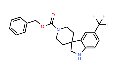 1243328-71-3 | Benzyl 5-(trifluoromethyl)spiro[1,2-dihydroindole-3,4'-piperidine]-1'-carboxylate