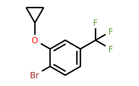 1243398-54-0 | 1-Bromo-2-cyclopropoxy-4-(trifluoromethyl)benzene